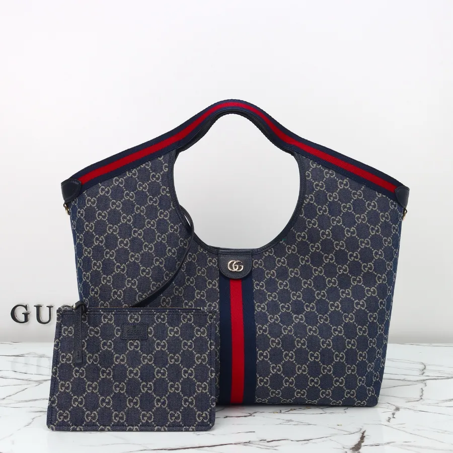 GUCCI GG Giglio 라지 숄더백 #853971.JPG