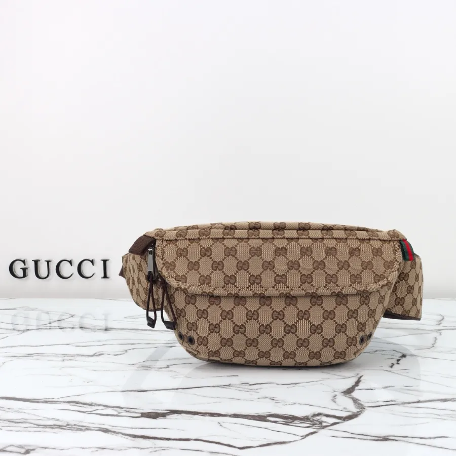 GUCCI canvas large 벨트백 #804262.JPG